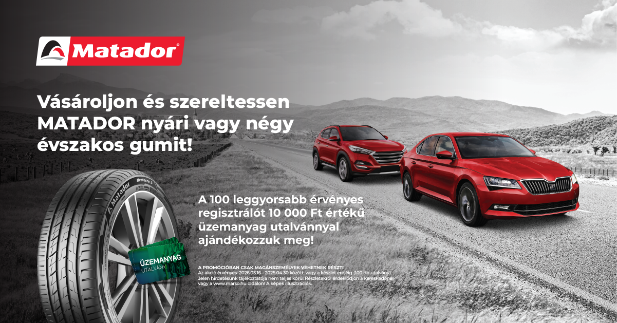 Matador promo 2026 ny&aacute;r